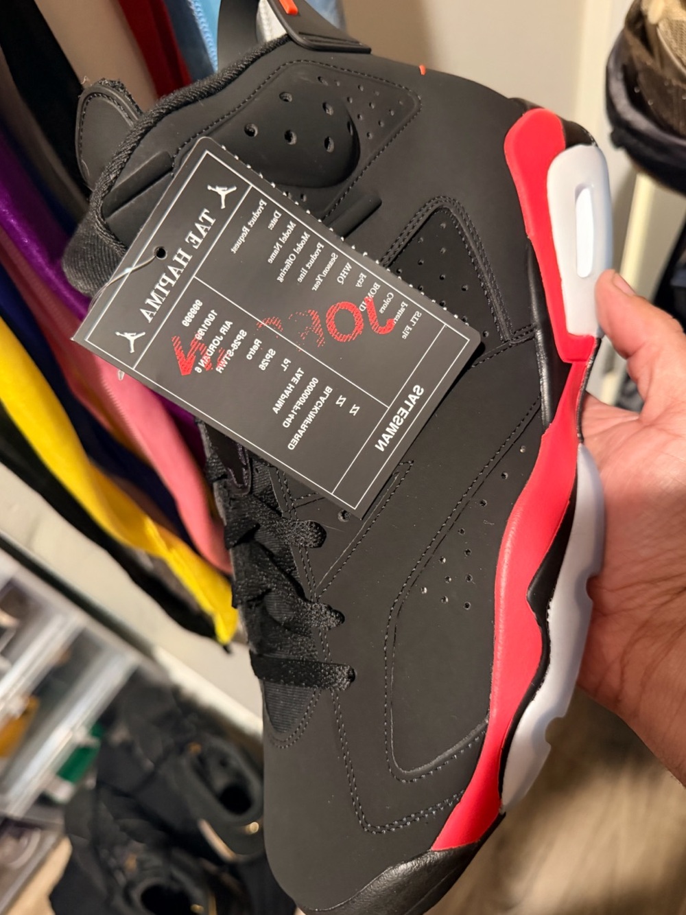 Air Jordan Retro Salesman 6